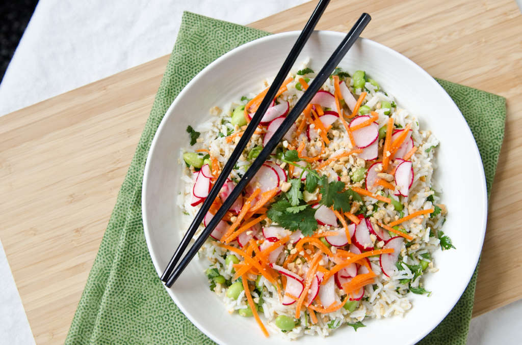 Korean Rice Salad with Pickled Radish The Fig Tree