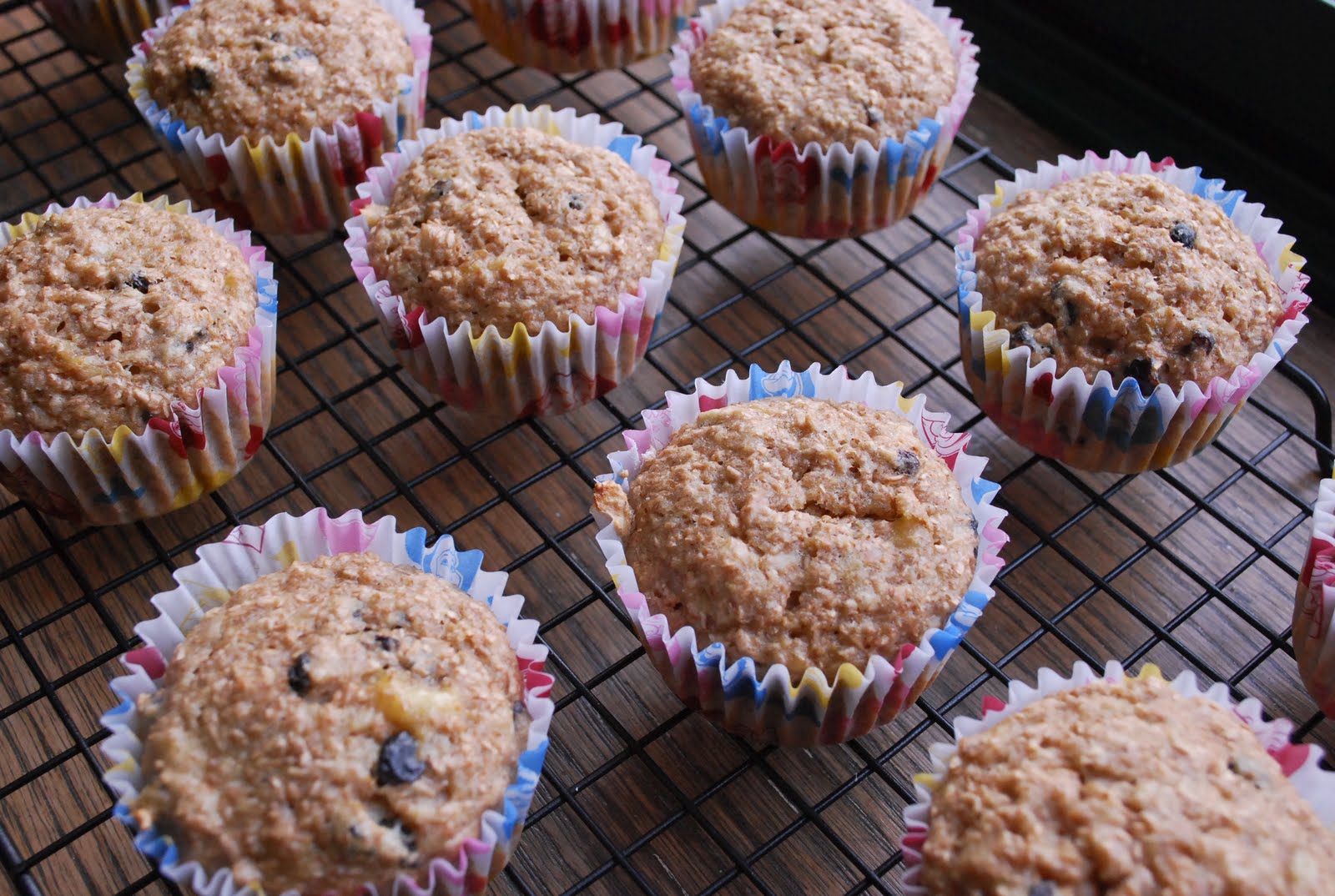 Low-Fat Banana Bran Muffins - The Fig Tree